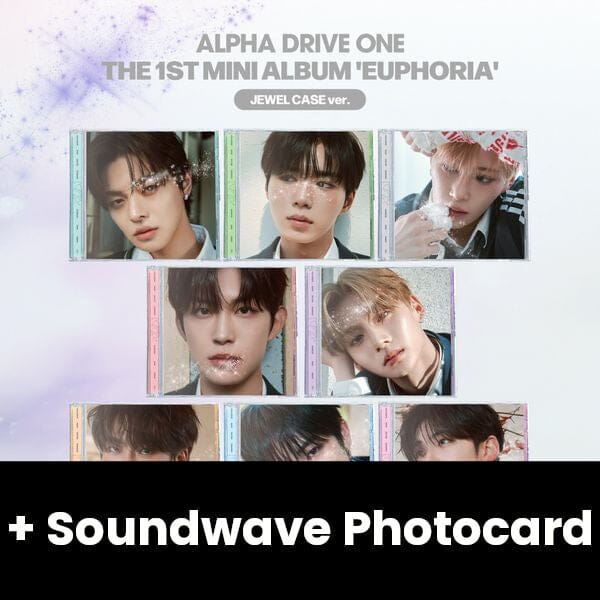 ALPHA DRIVE ONE - EUPHORIA (JEWEL CASE VER.) + SOUNDWAVE PHOTOCARD