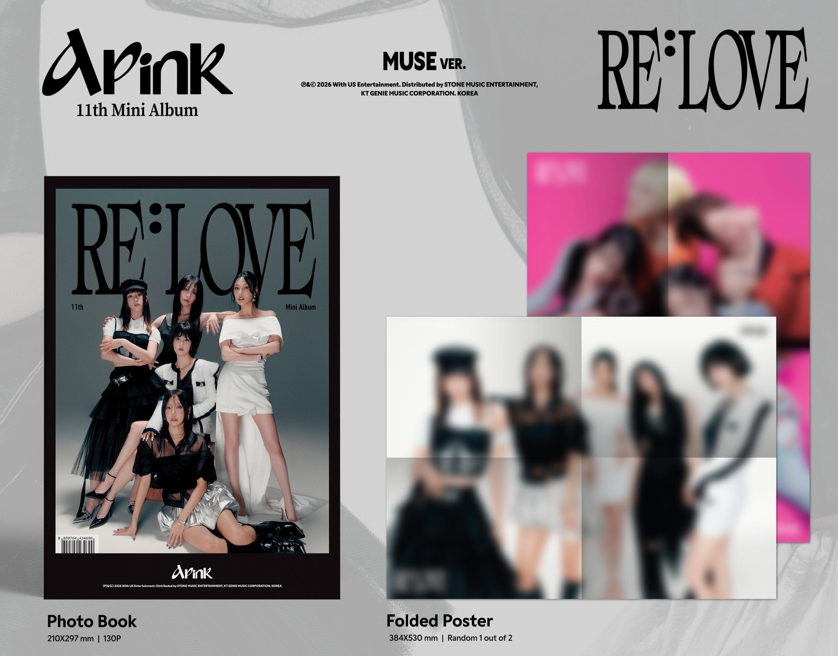 APINK RE:LOVE MAKESTAR 特典　ウンジ　2セット Apink RE:LOVE 新品未開封 アルバム 2形態 セット - メルカリ APINK RE