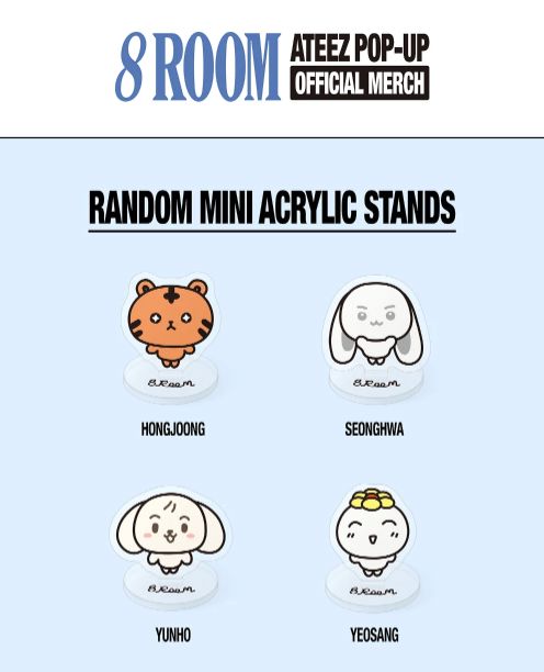 ATEEZ POPUP 8ROOM ガチャ フィギュア サン ATEEZ 8ROOM POPUP ガチャ フィギュア ヨサン ヘヘッモン - メルカリ