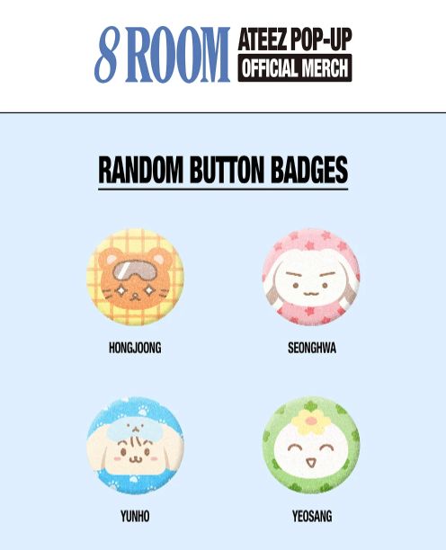 ATEEZ POPUP 8ROOM ガチャ フィギュア サン ATEEZ 8ROOM POPUP ガチャ フィギュア ヨサン ヘヘッモン - メルカリ