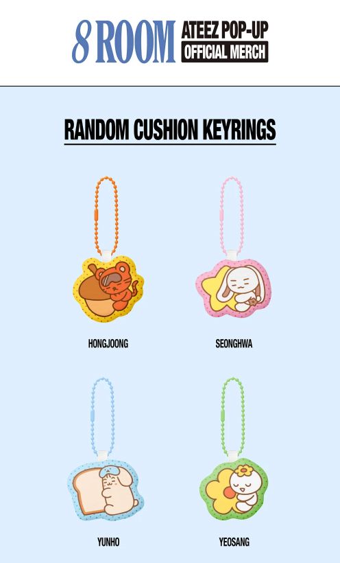 ATEEZ - 8ROOM 7TH ANNIVERSARY POP-UP OFFICIAL MD