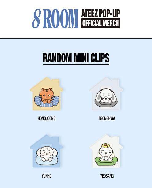 ATEEZ - 8ROOM 7TH ANNIVERSARY POP-UP OFFICIAL MD