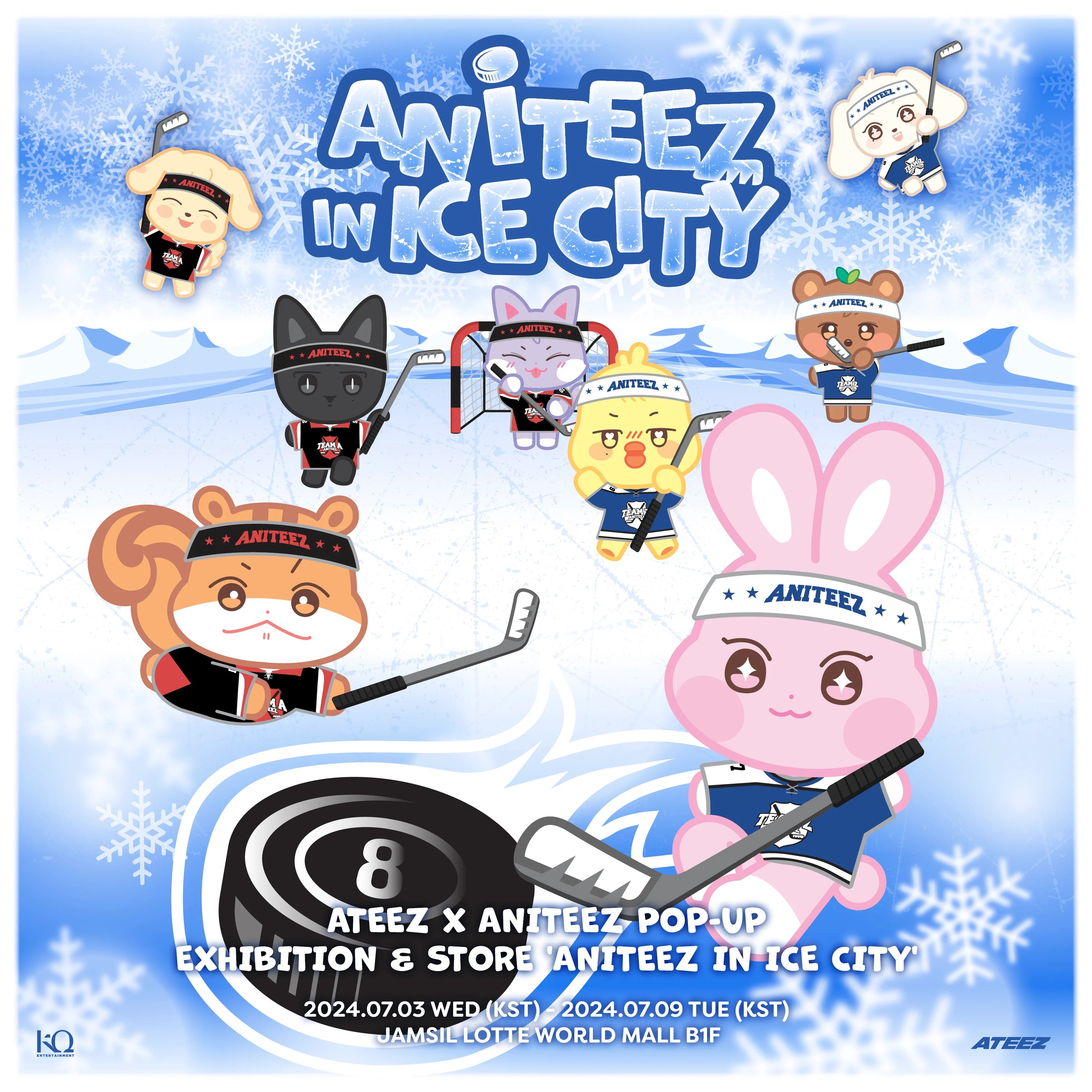 ATEEZ - ANITEEZ IN ICE CITY (2024 POP-UP MD) Nolae