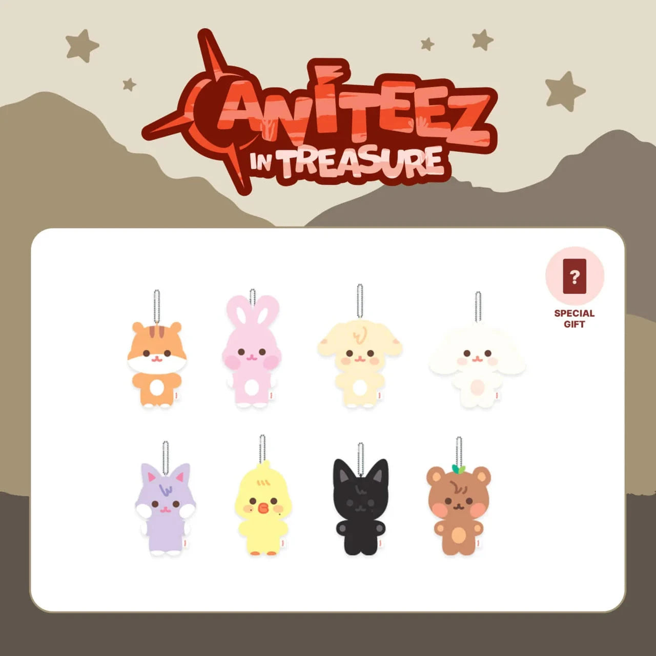 ATEEZ - ANITEEZ IN TREASURE OFFICIAL MD 1