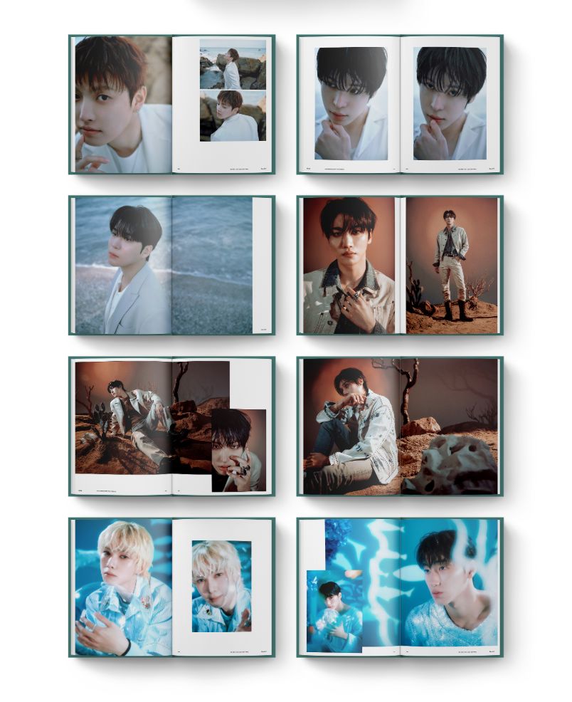 ATEEZ - BLUE DRIFT PHOTOBOOK (8TH ANNIVERSARY EXHIBITION MD) + Extra P