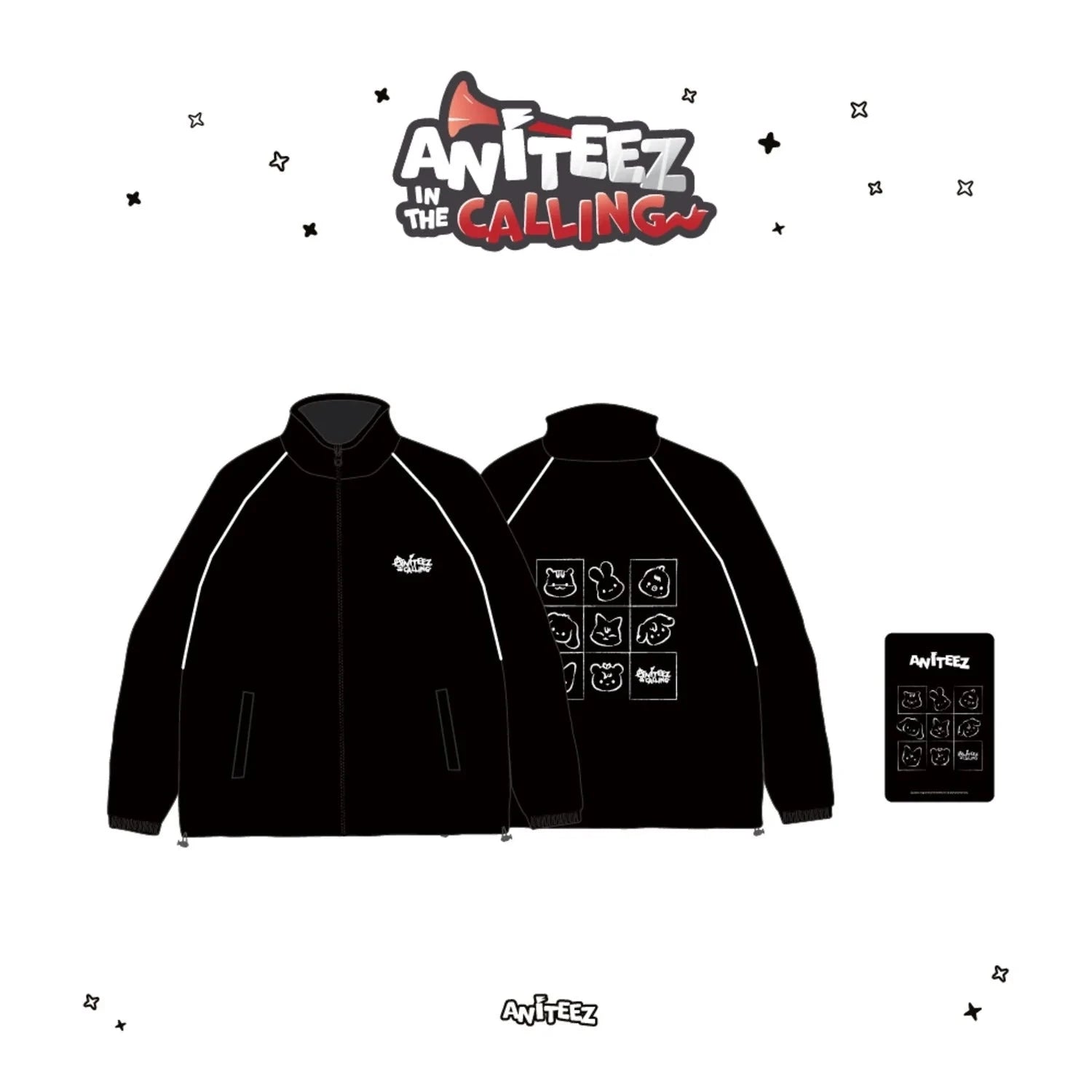 ATEEZ - CLOTHES & BAGS (ANITEEZ IN THE CALLING OFFICIAL MD)