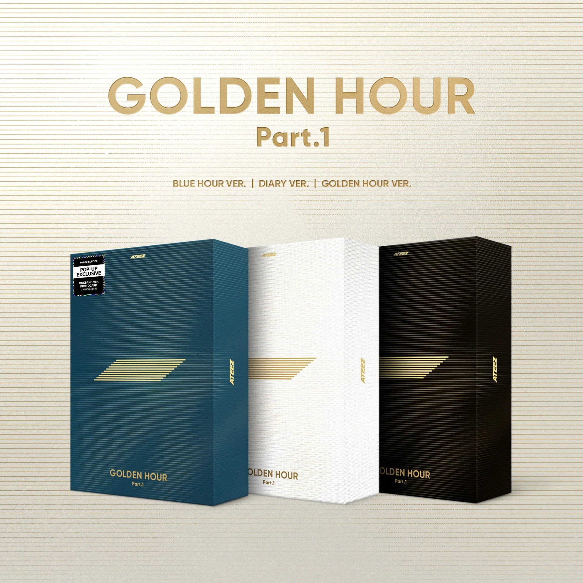 ATEEZ Golden Hour Part.3 ソンファ Hello82 ATEEZ - GOLDEN ATEEZ Golden Hour Part.3 ソンファ Hello82 ATEEZ - GOLDEN