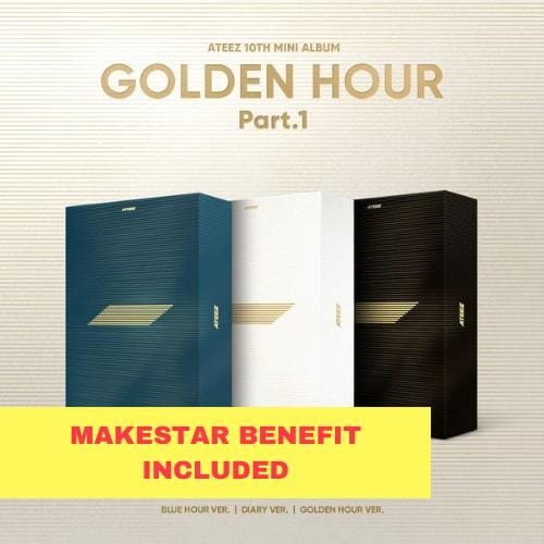 ateez golden hour makestar ハート セミコンプリート Ateez 