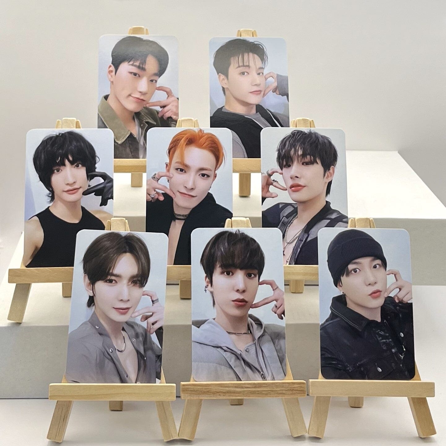 Photocard set store ateez ot8 POB set