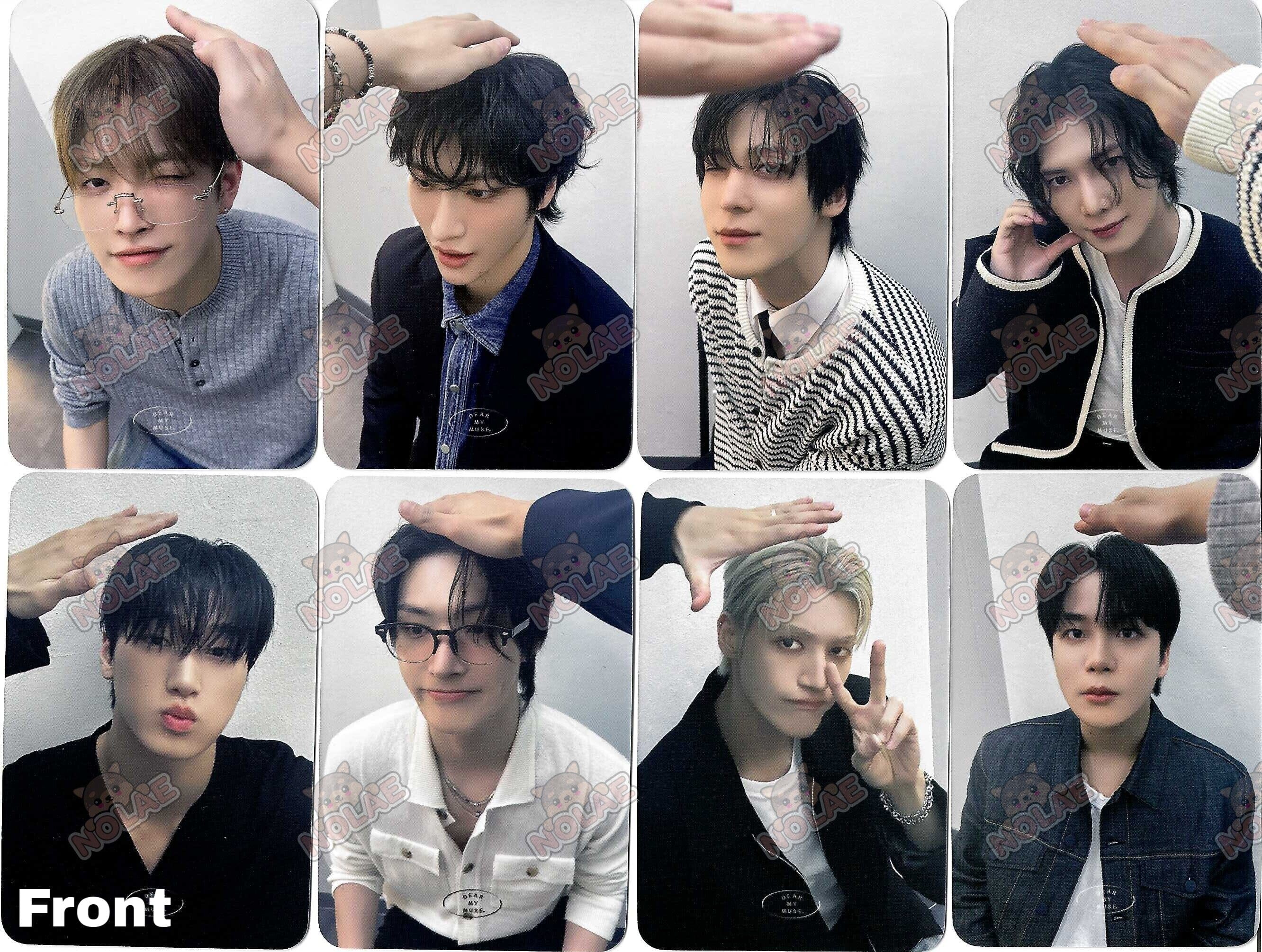 ATEEZ - GOLDEN HOUR : PART 3 - DEAR MY MUSE LUCKY DRAW DOUBLE SIDED PHOTOCARD Nolae