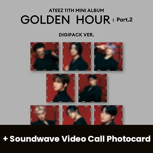 ATEEZ - GOLDEN HOUR: PART.2 (DIGIPAK VER.) + Soundwave Video