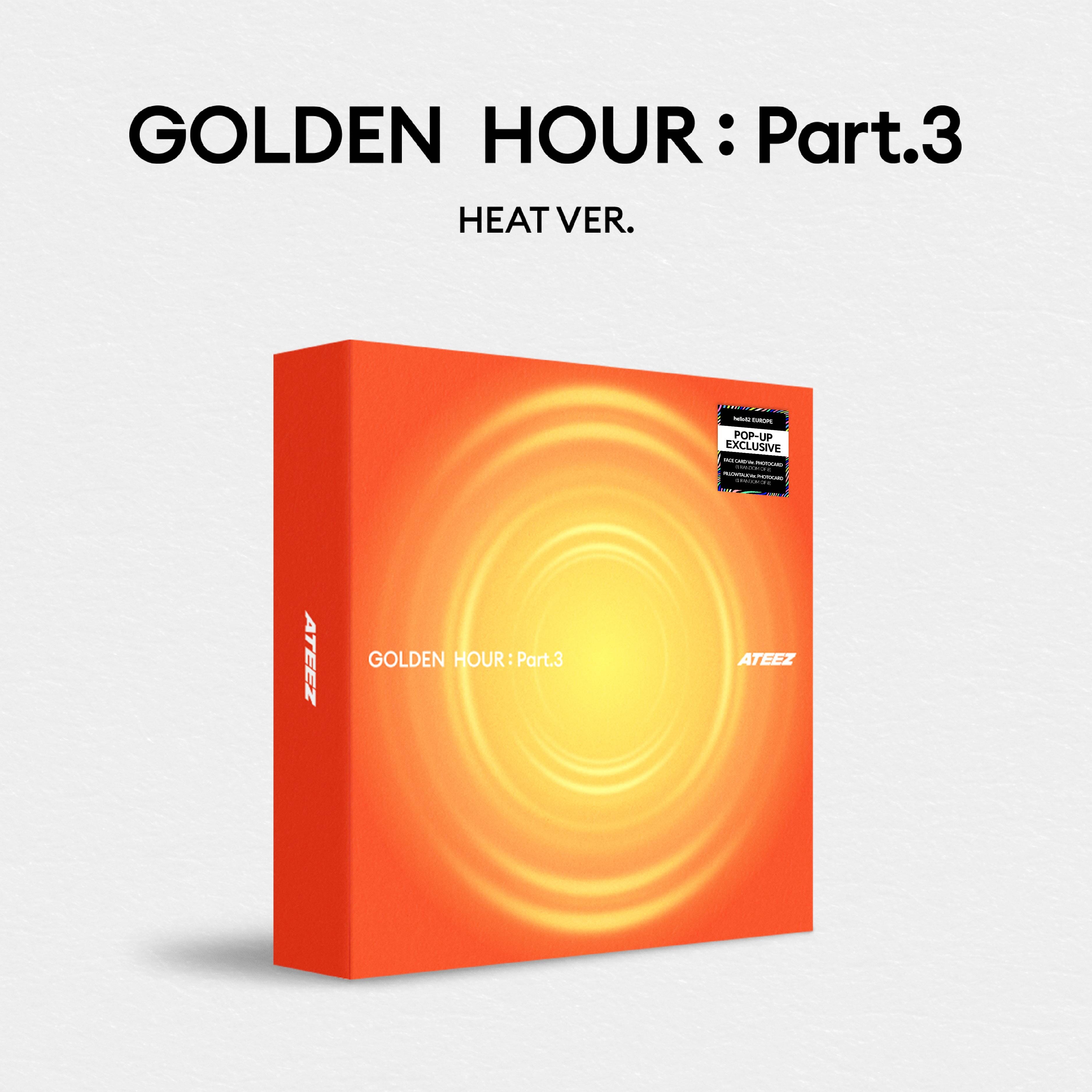ATEEZ - GOLDEN HOUR : PART.3 (HELLO82 EUROPE POP-UP EXCLUSIVE) Nolae