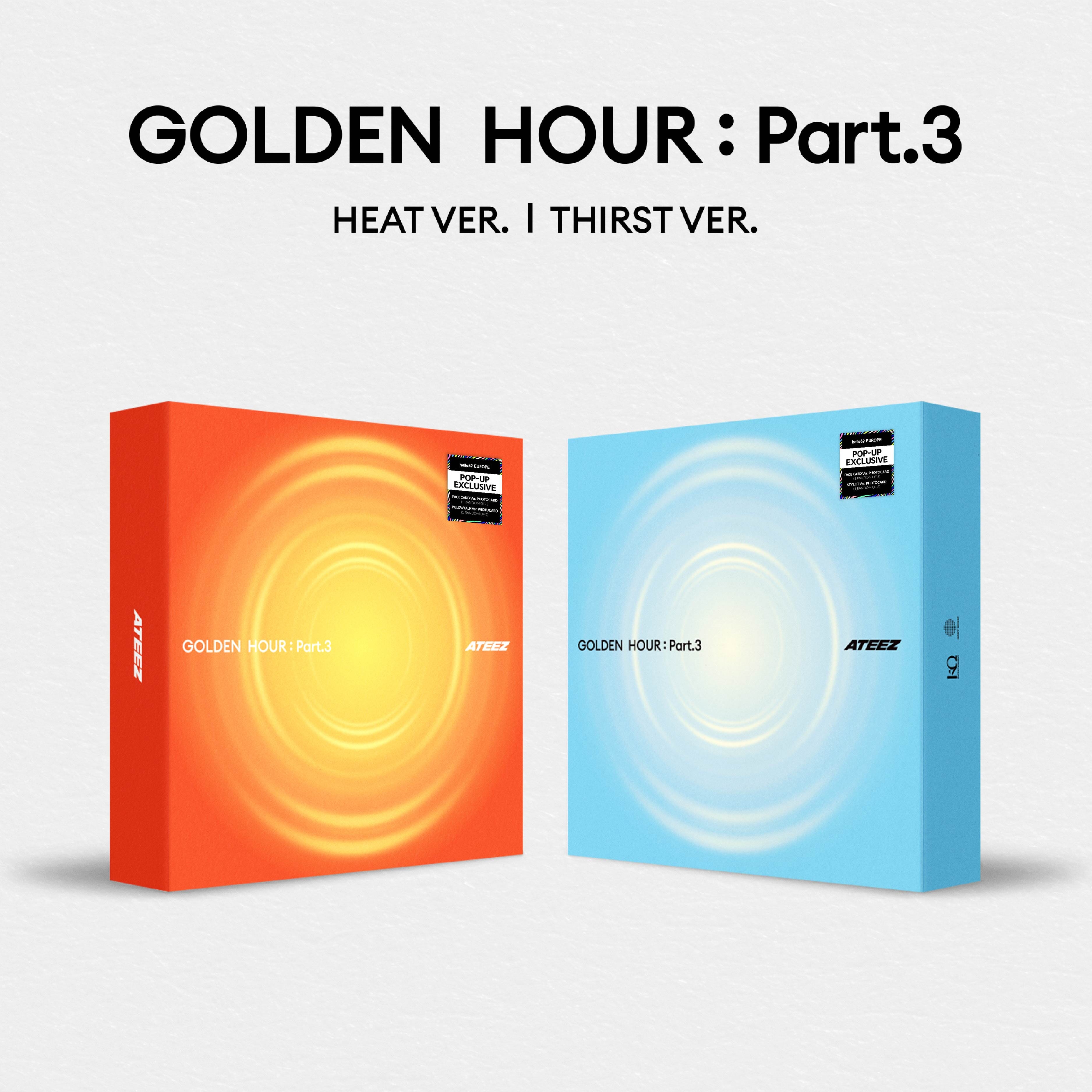 ATEEZ - GOLDEN HOUR : PART.3 (HELLO82 EUROPE POP-UP EXCLUSIVE) Nolae