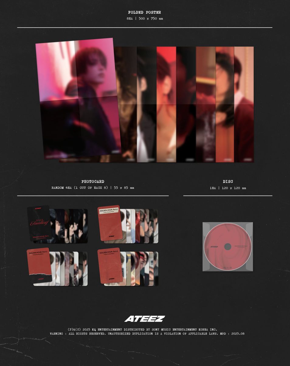 ateez in your fantasy ラントレ　24種　2set48枚 ateez in your fantasy ラントレ 24種 2set48枚 ATEEZ JAPAN