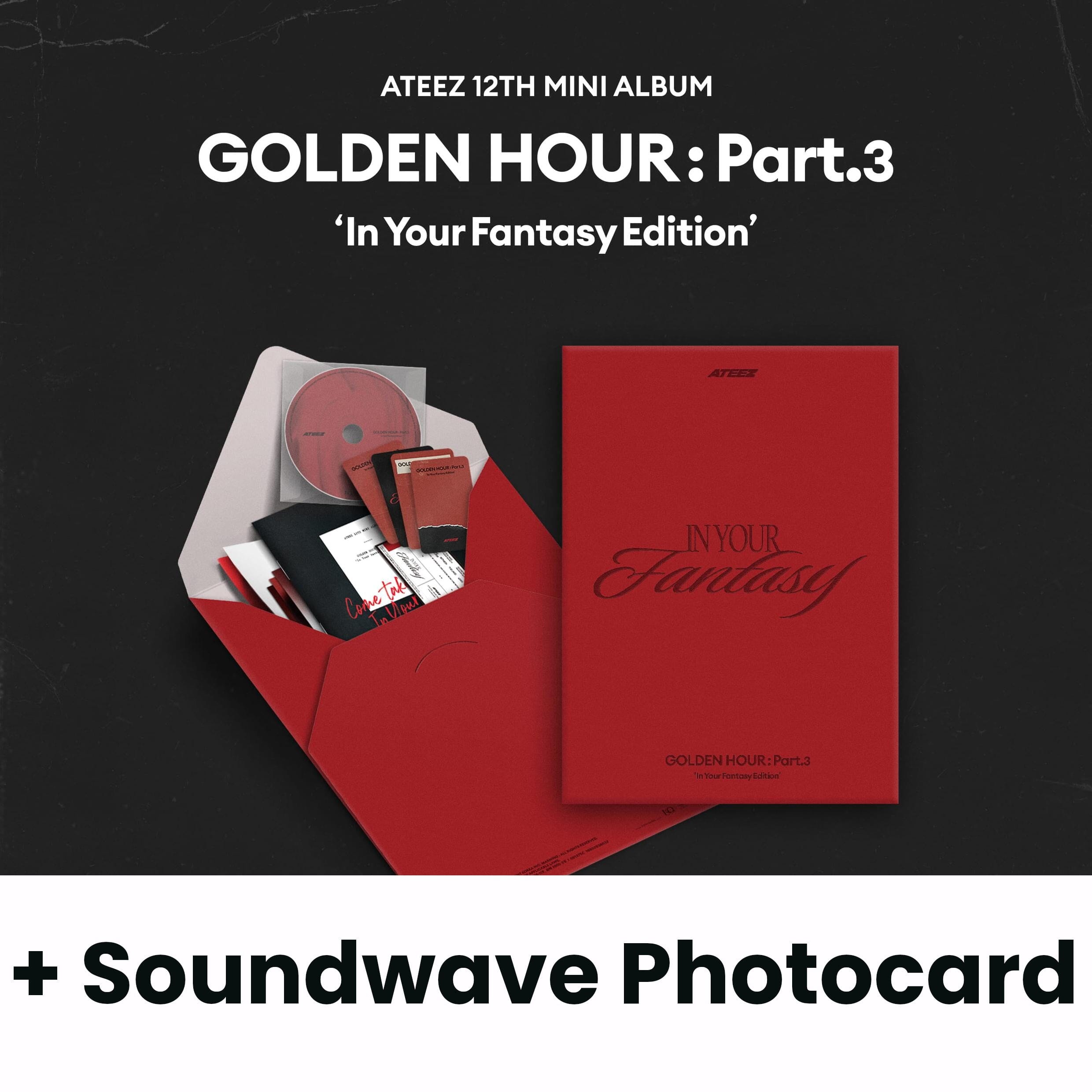 ATEEZ - 'In Your Fantasy Edition’ サン ATEEZ In Your Fantasy Edition US トレカCDサン - メルカリ