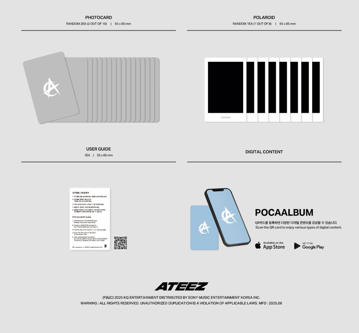 ATEEZ - GOLDEN HOUR : PART.3 (POCA ALBUM VER.) Nolae