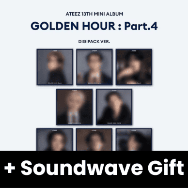 ATEEZ - GOLDEN HOUR : PART.4 (DIGIPACK VER.) + Soundwave Gift ATEEZ - GOLDEN HOUR : PART.4 (DIGIPACK VER.) + Soundwave Gift