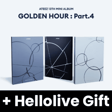ATEEZ - GOLDEN HOUR : PART.4 + Hellolive Gift ATEEZ - GOLDEN HOUR : PART.4 + Hellolive Gift