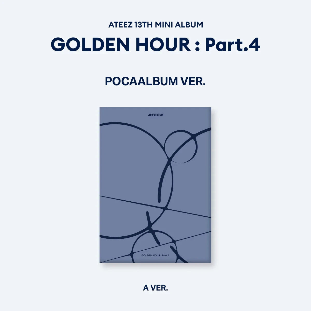 ATEEZ - GOLDEN HOUR : PART.4 (POCA ALBUM) Nolae