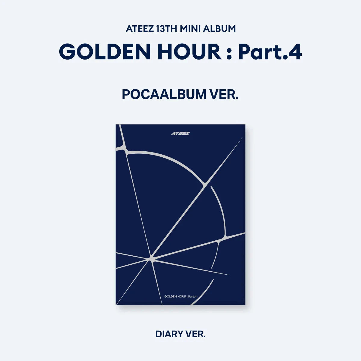 ATEEZ - GOLDEN HOUR : PART.4 (POCA ALBUM) ATEEZ - GOLDEN HOUR : PART.4 (POCA ALBUM)