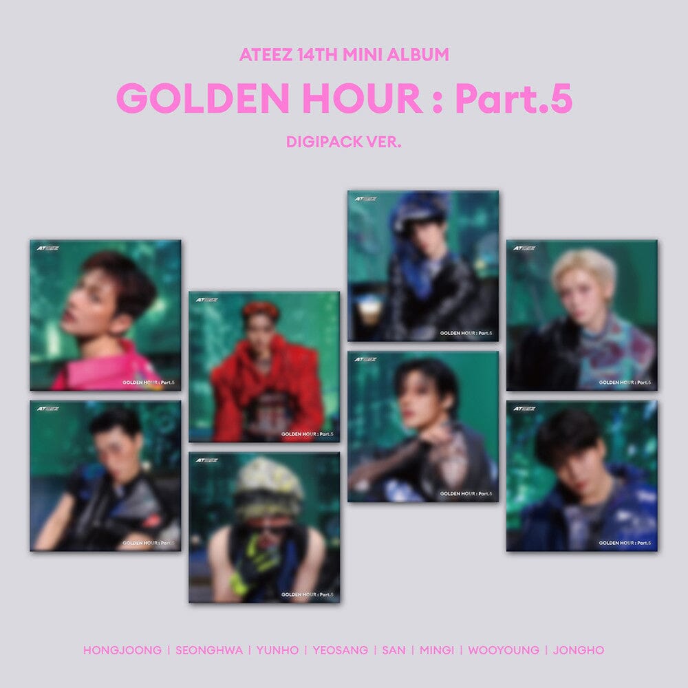 ATEEZ - GOLDEN HOUR : PART.5 (DIGIPACK VER.) Nolae