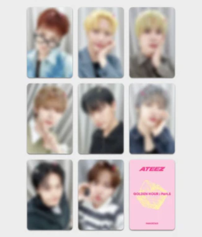 ATEEZ - GOLDEN HOUR : PART.5 (POCA ALBUM VER.) + Makestar Lucky Draw G