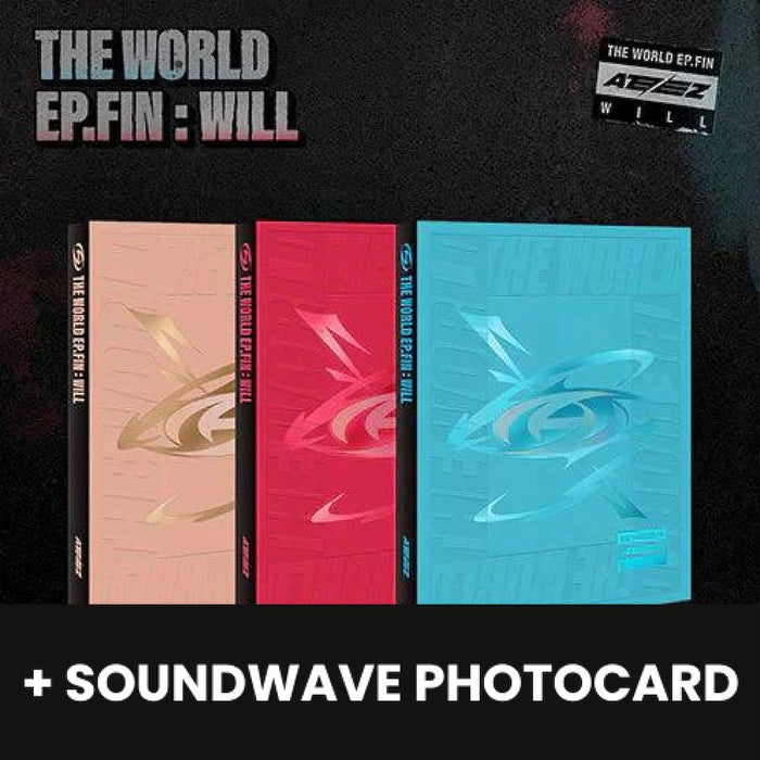 ATEEZ - THE WORLD EP.FIN : WILL (2ND FULL ALBUM) + Soundwave Photocard Nolae