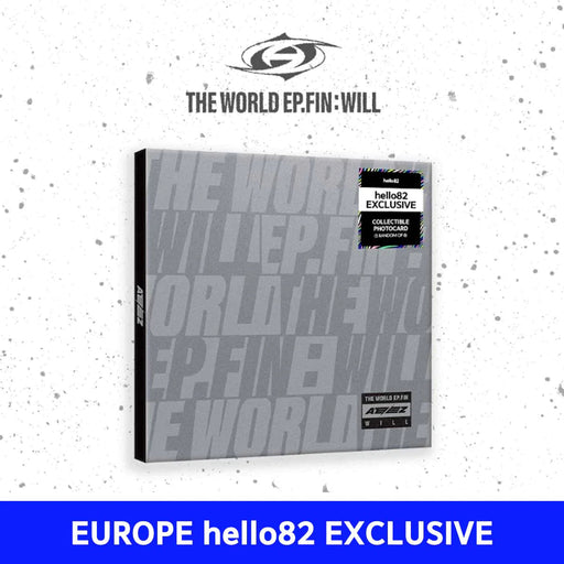 ATEEZ - THE WORLD EP.FIN : WILL (DIGIPAK) EUROPE HELLO82 EXCLUSIVE 