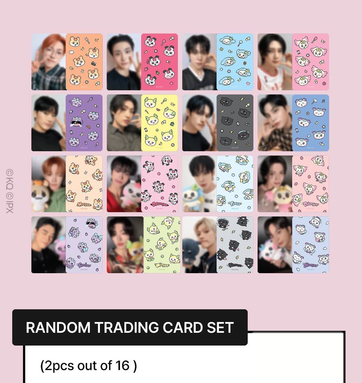 ATEEZ - TRADING CARD, BALL CAP & MULTI POUCH (MIGHTEEZ POP UP STORE MD