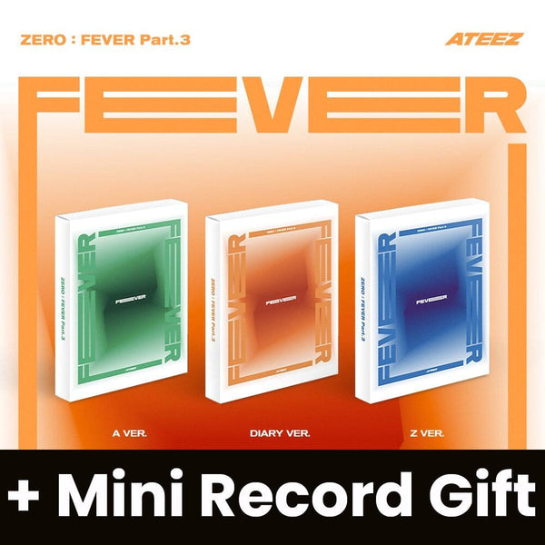 ATEEZ 7TH MINI ALBUM - ZERO : FEVER PART.3 – SubK Shop