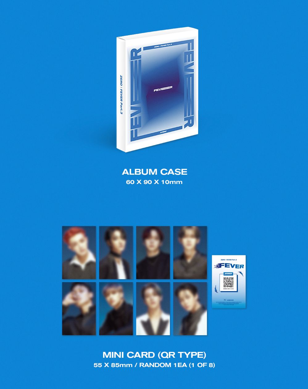 ATEEZ - ZERO : FEVER PART.3 (PLATFORM VER.) + Mini Record Gift Nolae