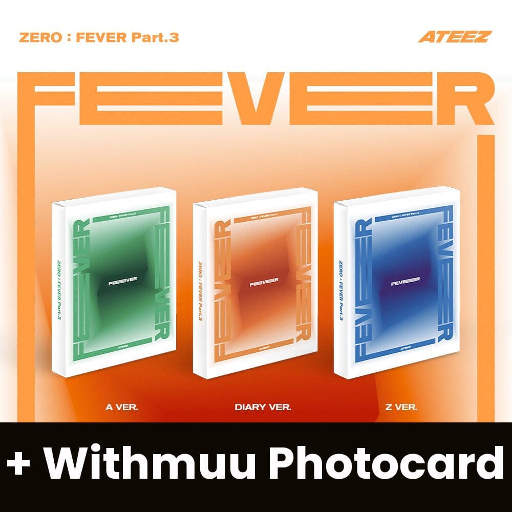 ATEEZ - ZERO : FEVER PART.3 (PLATFORM VER.) + Withmuu Photocard Nolae