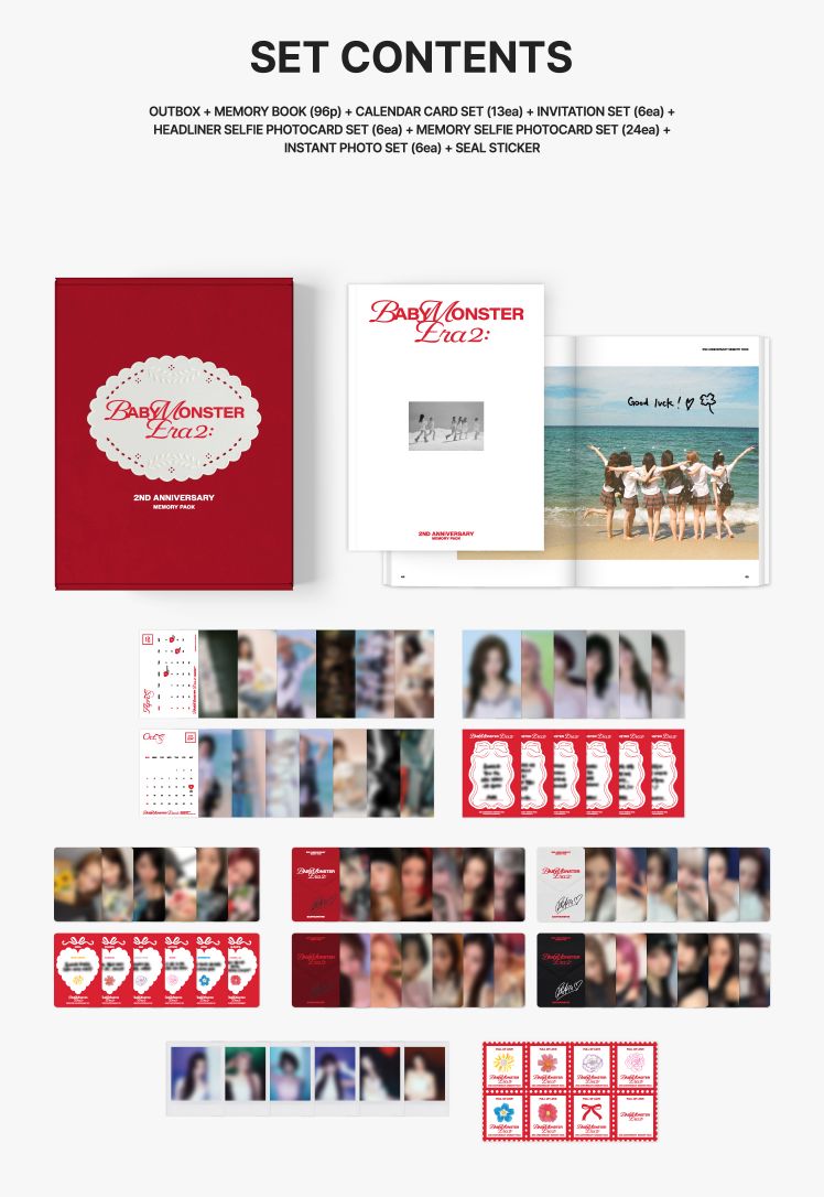 BABYMONSTER - BABYMONSTER ERA 2: 2ND ANNIVERSARY MEMORY PACK