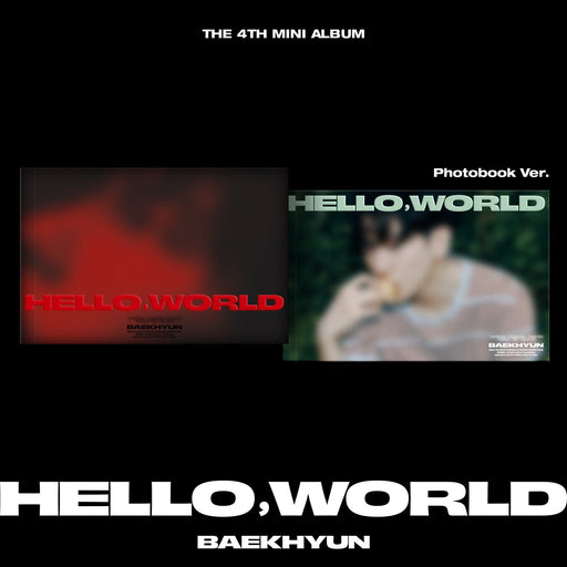 BAEKHYUN (EXO) - HELLO, WORLD (THE 4TH MINI ALBUM) PHOTOBOOK VER. Nolae