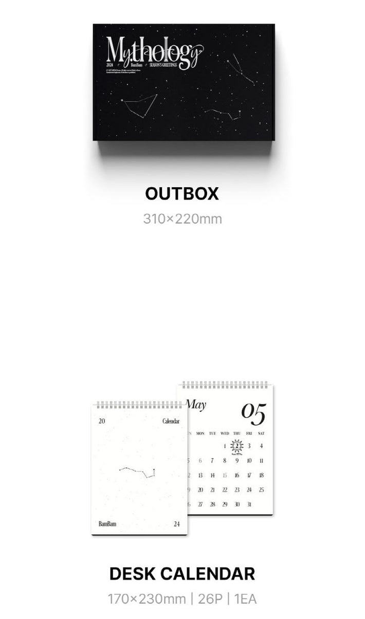 BAMBAM 2024 SEASON S GREETINGS MY THOLOGY Nolae   Bambam 2024 Seasons Greetings Mythology Nolae 888807 712x1204 