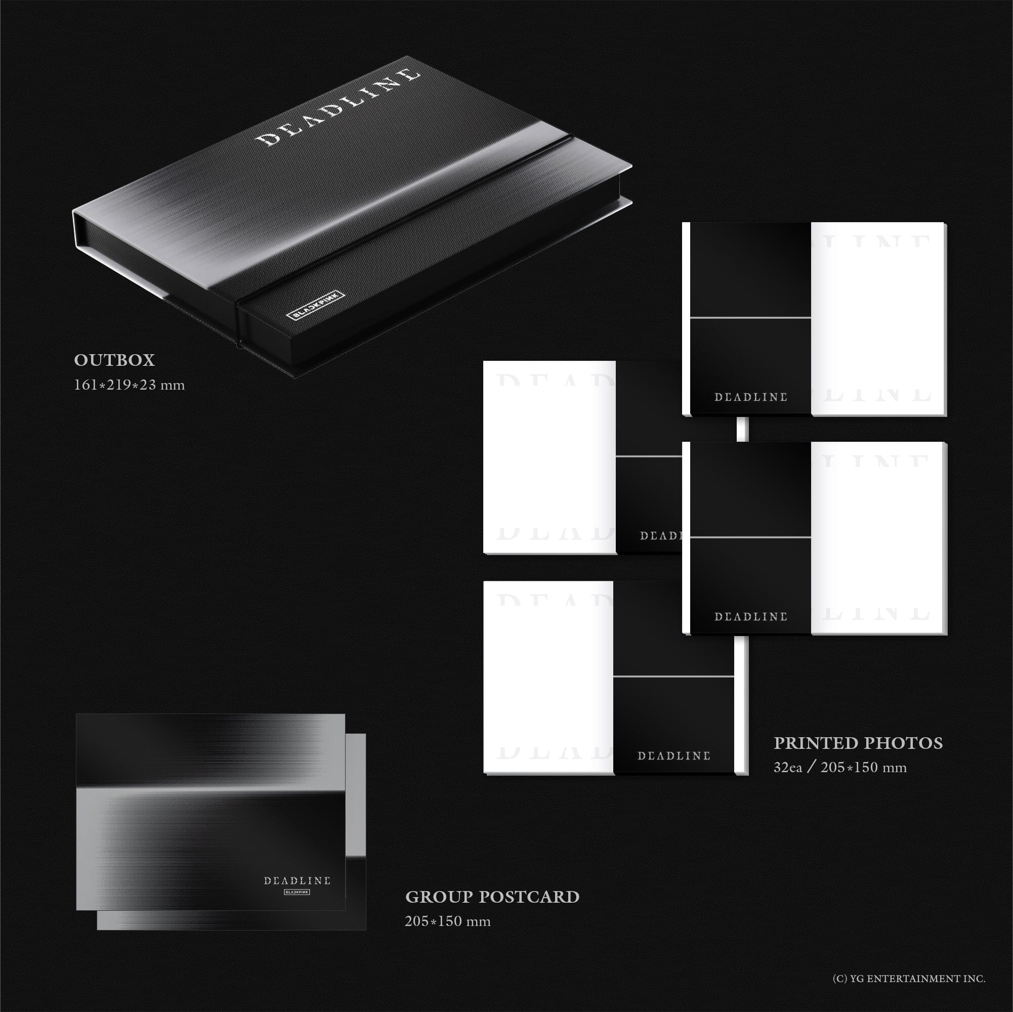 BLACKPINK - DEADLINE (GRAY VER.) Nolae