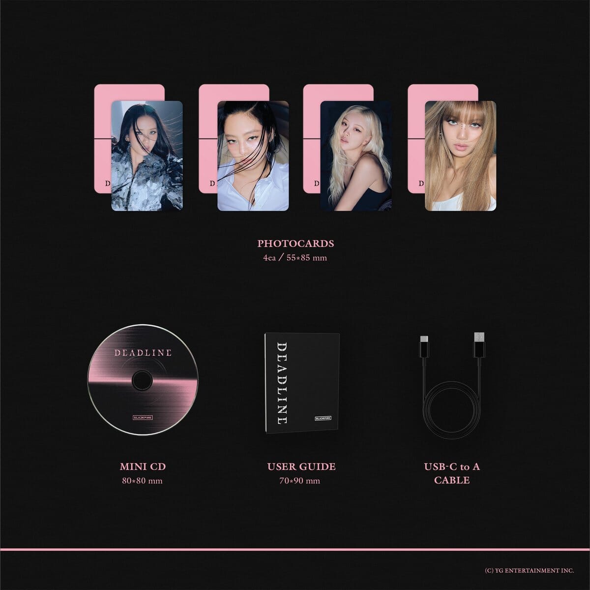 BLACKPINK [DEADLINE] MOODLIGHT VER. アルバム 2ND PRE-ORDER] BLACKPINK - DEADLINE 3RD MINI ALBUM MOODLIGHT VER