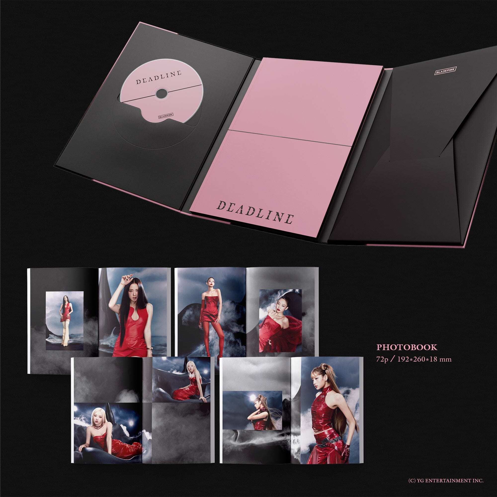 【新品未開封】BLACKPINK DEADLINE セット Amazon.com: BLACKPINK DEADLINE 3rd Mini Album with Tracking Sealed