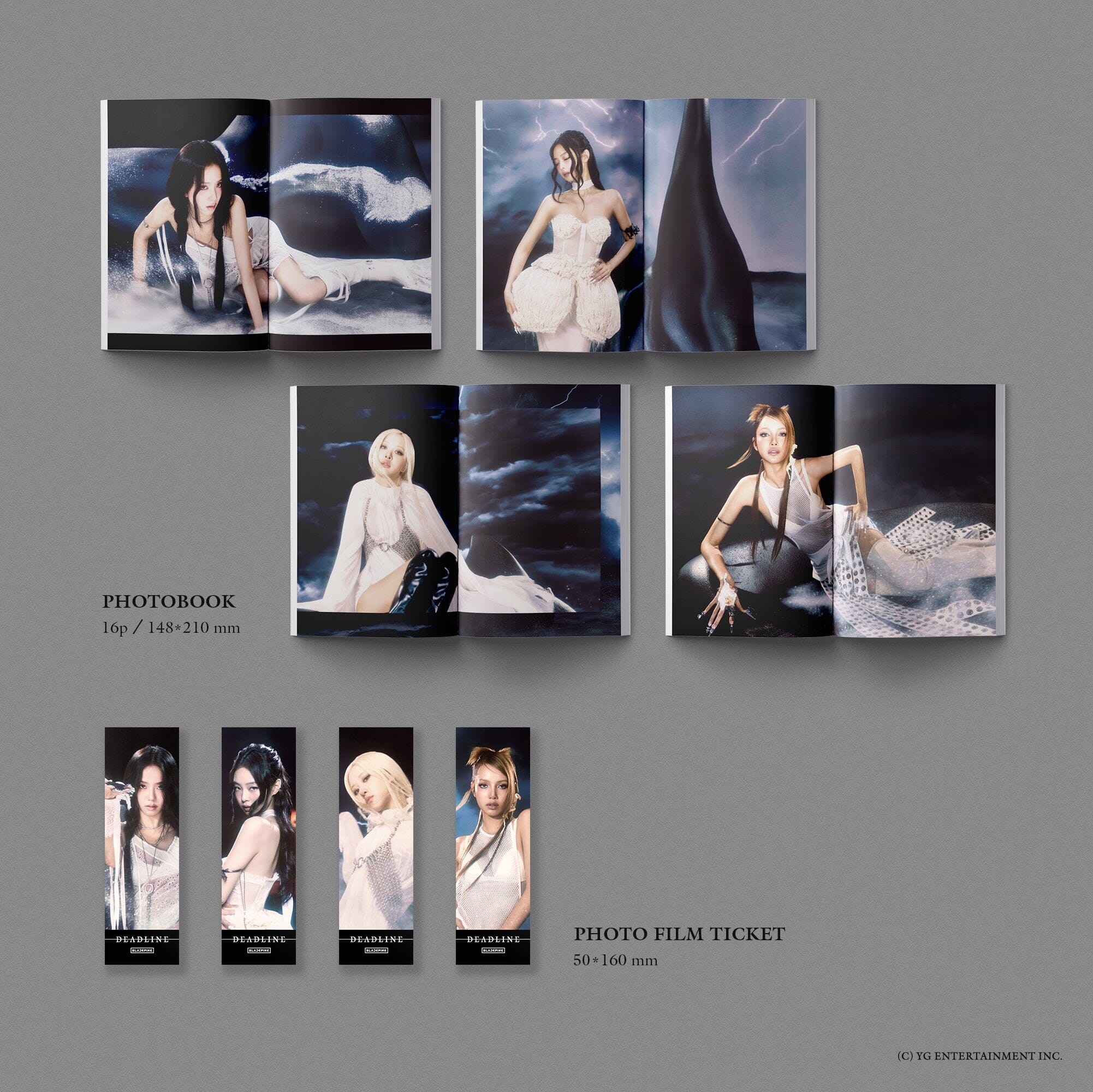 BLACKPINK - DEADLINE (SILVER VER.) + YG SELECT Gift Nolae