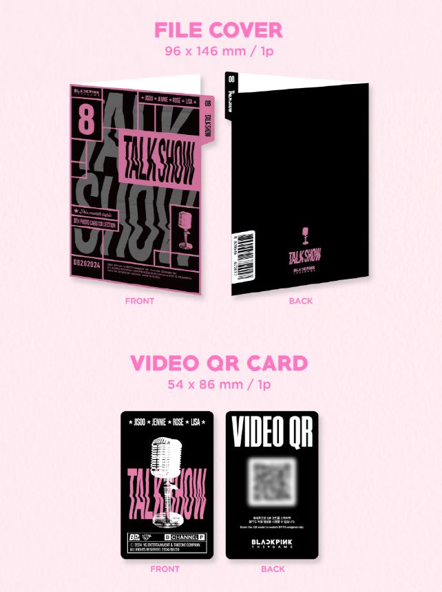 BLACKPINK - THE GAME PHOTOCARD COLLECTION (TALK SHOW) Nolae