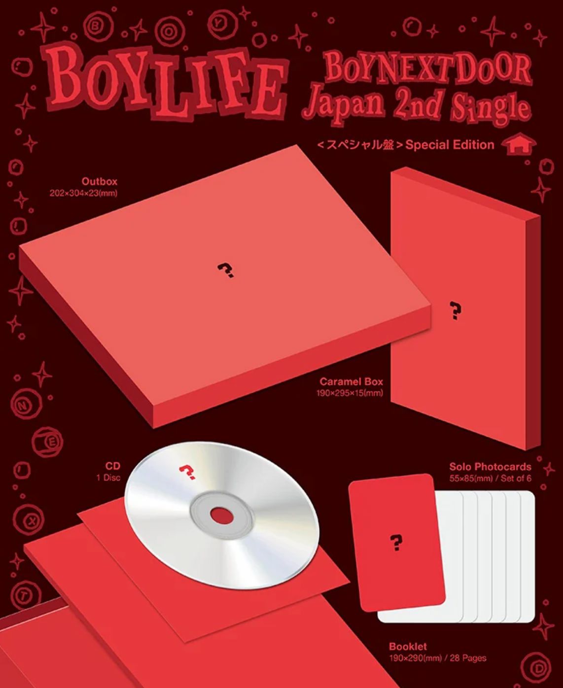 BOYNEXTDOOR - BOYLIFE (JAPAN 2ND SINGLE) (SPECIAL EDITION) + Weverse Gift Nolae