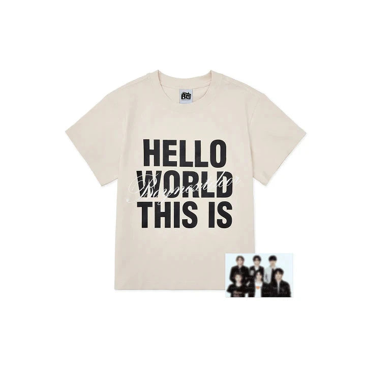 BOYNEXTDOOR - [BOYNEXTDOOR X GRAILZ] S/S T-SHIRT (KNOCK ON VOL.1 FINAL OFFICIAL MD) Nolae