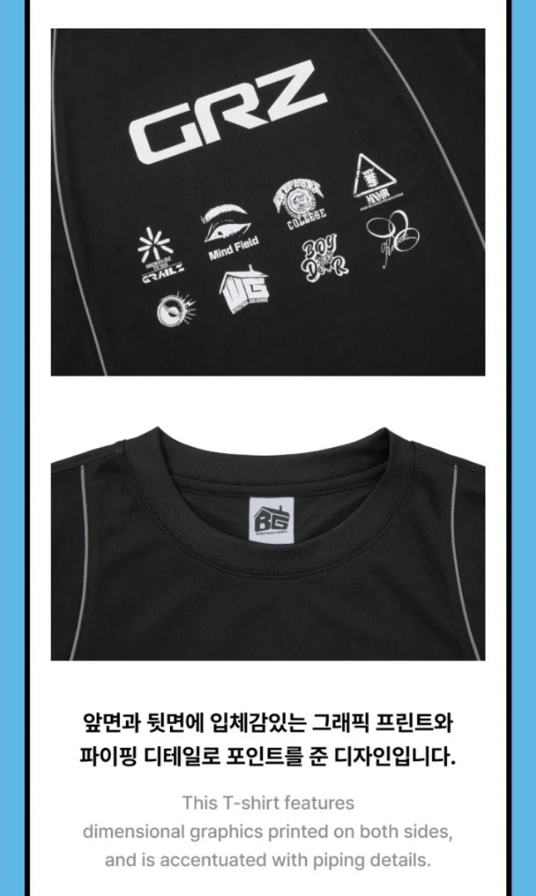 BOYNEXTDOOR - [BOYNEXTDOOR X GRAILZ] S/S T-SHIRT (KNOCK ON VOL.1 FINAL OFFICIAL MD) Nolae