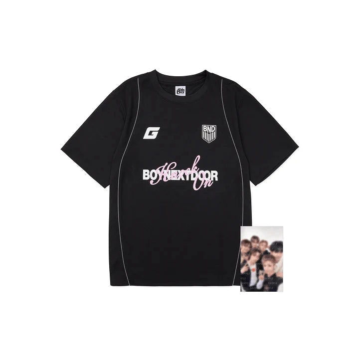 boynextdoor ボネクド　GRAILZコラボ　knock on Lサイズ boynextdoor ボネクド GRAILZコラボ knock on Lサイズ - メルカリ