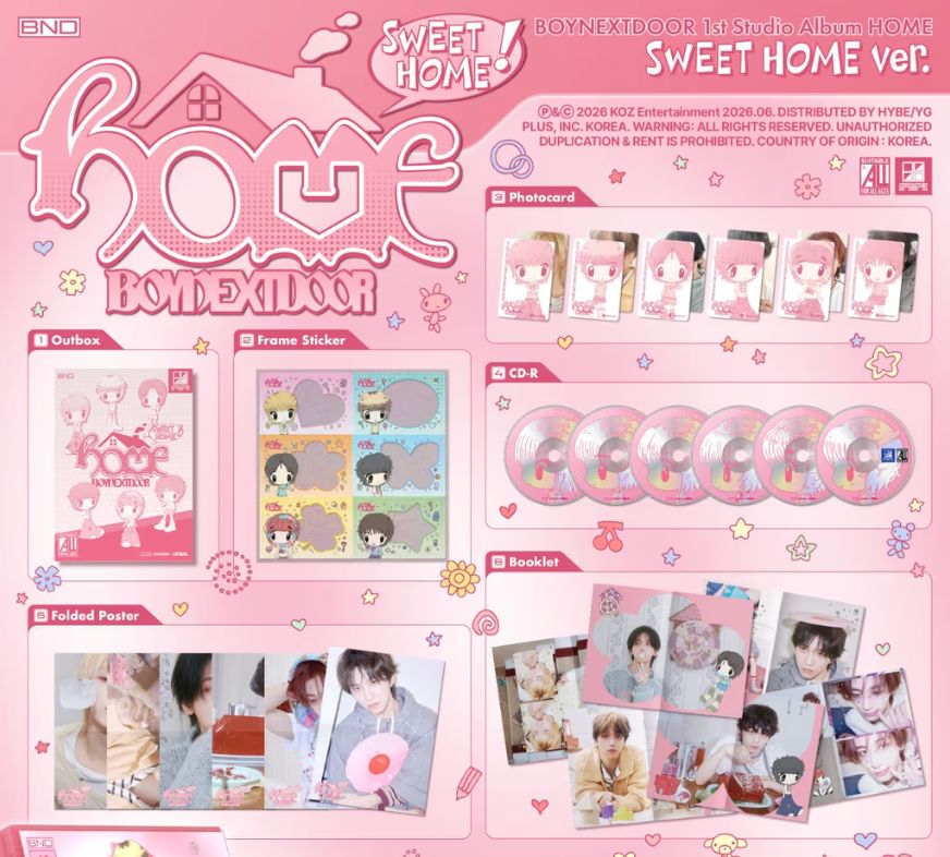 BOYNEXTDOOR - HOME (SWEET HOME VER.) Nolae