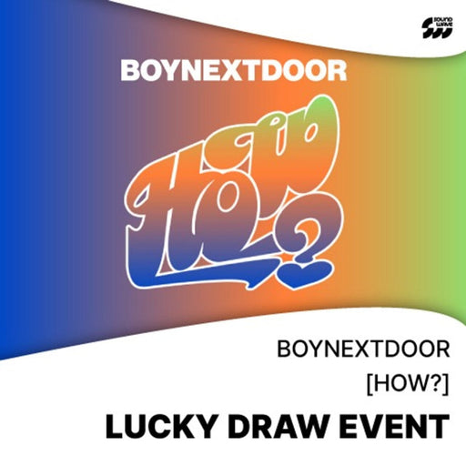 BOYNEXTDOOR - HOW? (2ND EP) LUCKY DRAW Nolae