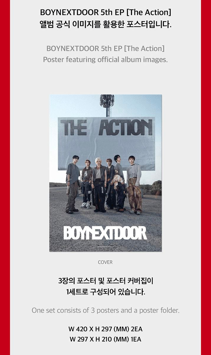 BOYNEXTDOOR - THE ACTION MD