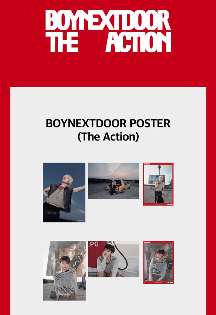 BOYNEXTDOOR - THE ACTION MD