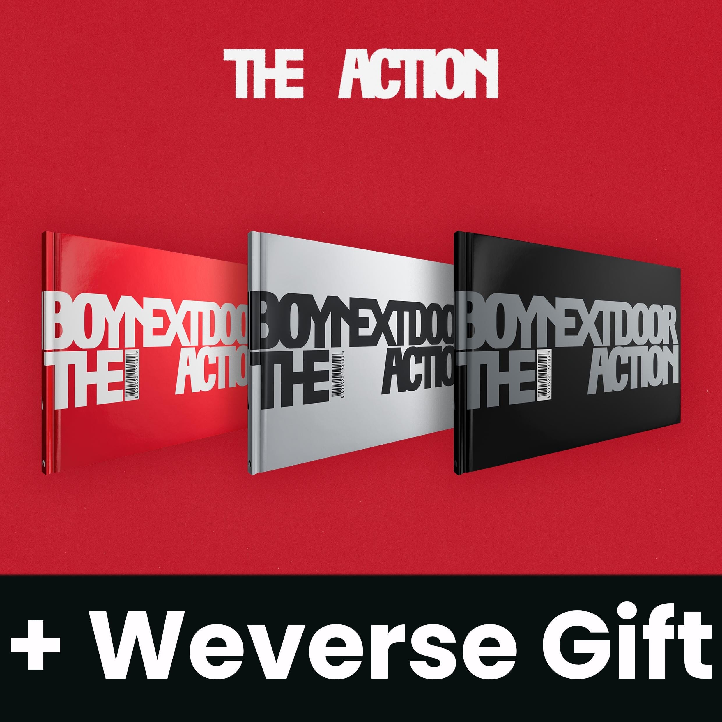 BOYNEXTDOOR - THE ACTION + WEVERSE GIFT