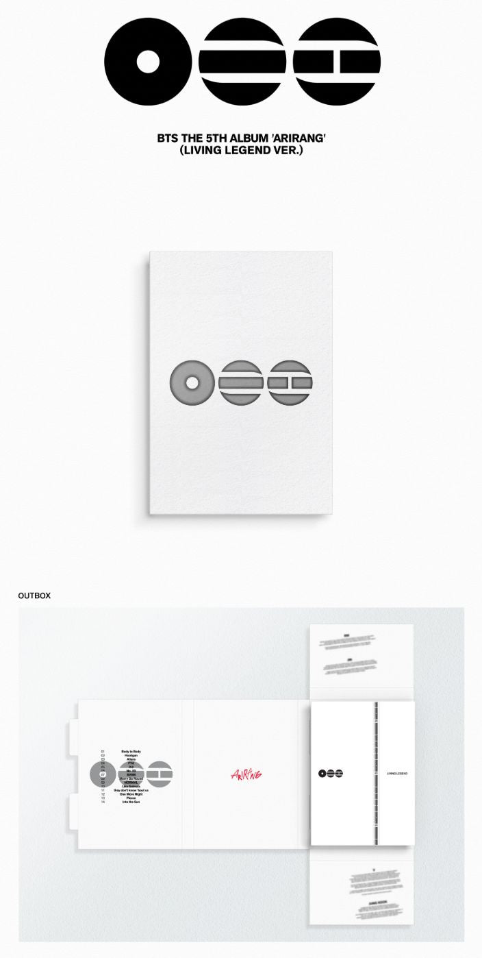 BTS - ARIRANG (LIVING LEGEND VER.) + Soundwave Gift Nolae
